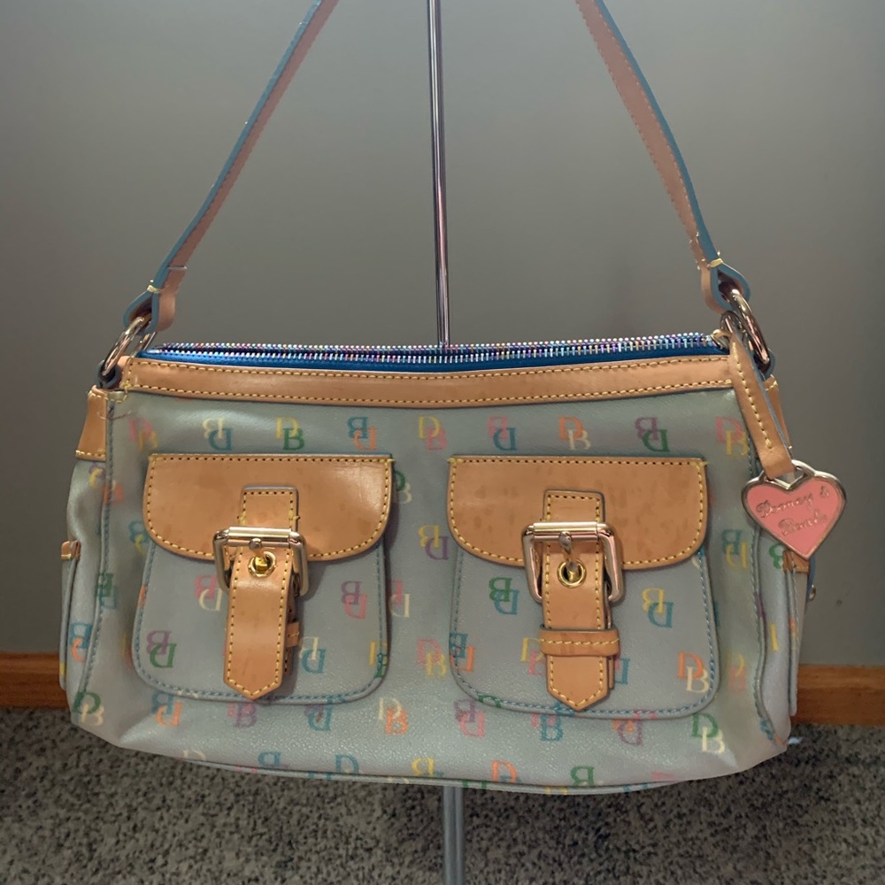 Dooney & Bourke Rainbow Monogram Coated Canvas Bag